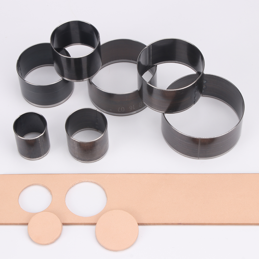 Leatherwork Punching Tool - 7개/세트 가죽 원형 펀칭 다이, DIY