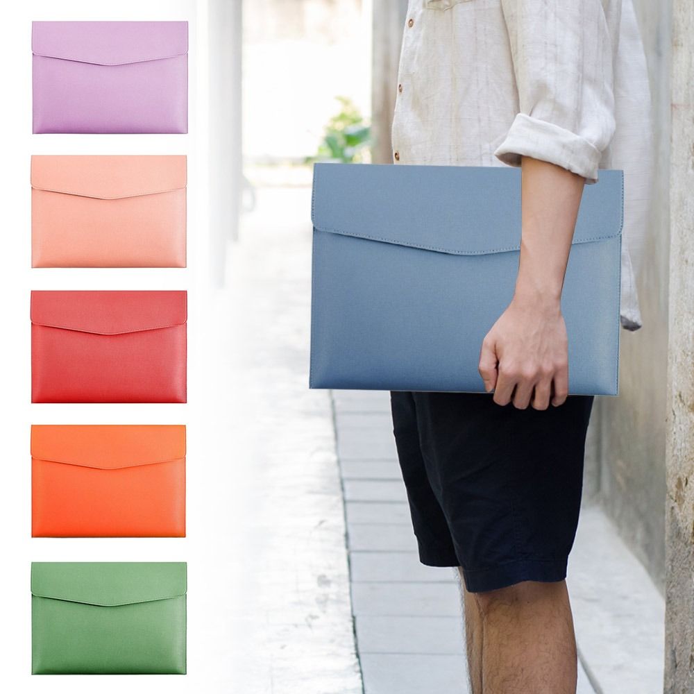 Leather Work Folder - 가죽 파일 폴더 대용량 A4 문서