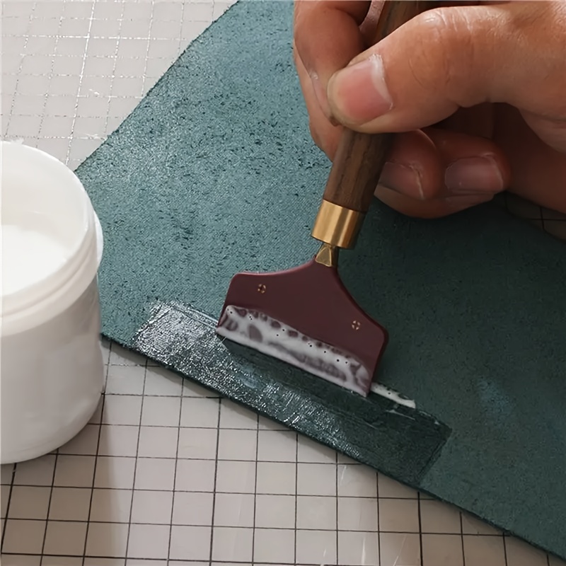 Leatherwork Art - 5pcs 실리콘 접착제 스프레더 가죽 접착용
