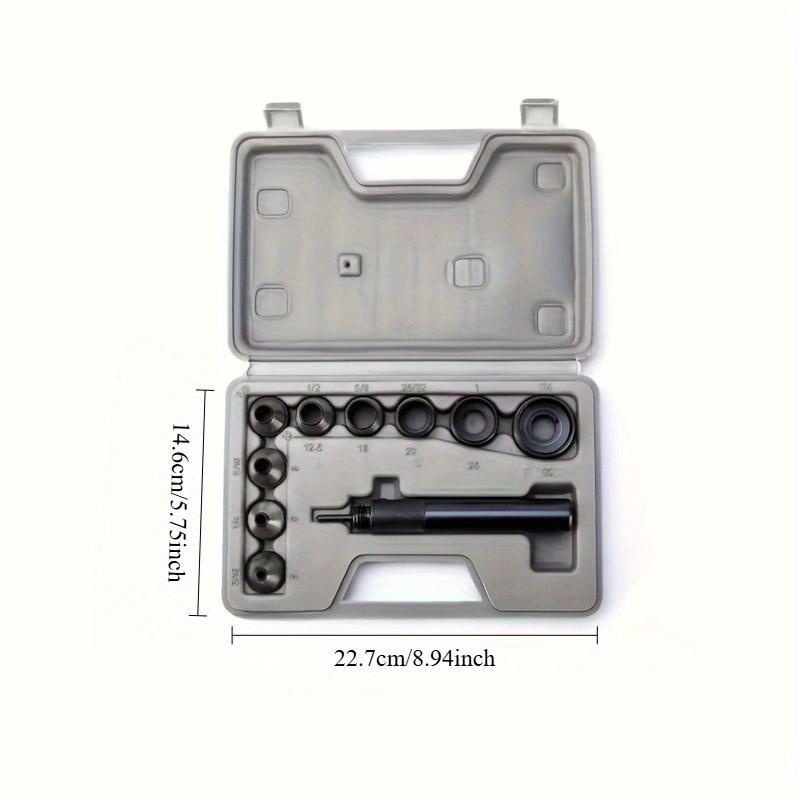 10개입 중공 펀치 세트, 고강도 가죽 구멍 펀치 도구 - Leatherwork Punching Tool 리뷰 및 가격