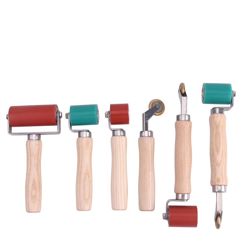손으로 누르는 실리콘 압력 롤러, 가죽 접착 및 라미네 - Leatherwork Roller 리뷰 및 가격