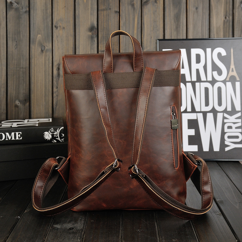 GOYN 남자 빈티지 가죽 배낭 14 인치 노트북 배낭 - Leather Work Rucksack Mens 리뷰 및 가격