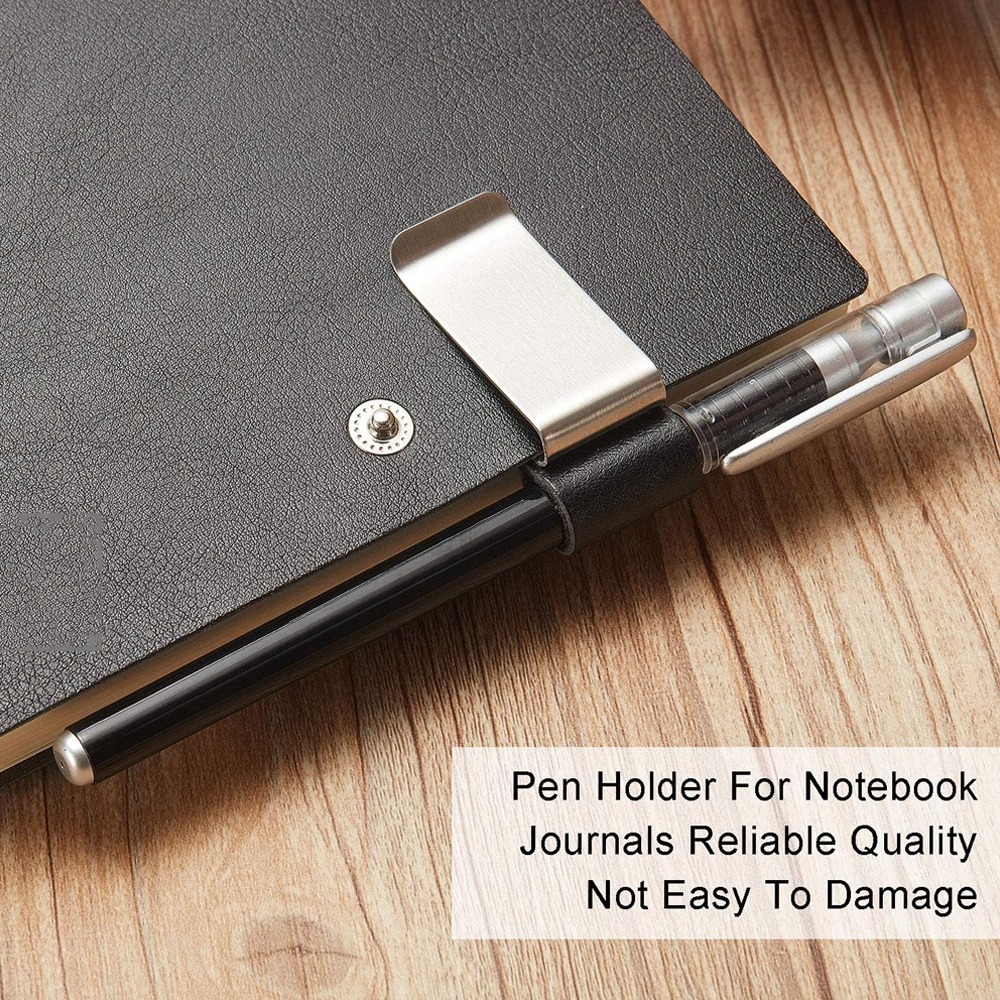 수제 가죽 황동 스테인리스 펜 홀더 클립 저널 노트북  - Leather Work Folder 리뷰 및 가격