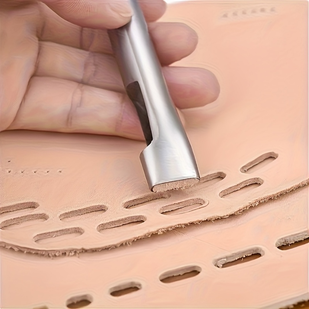 5개 가죽 직사각형 벨트 구멍 펀치, 타원형 구멍 스트 - Leatherwork Punching Tool 리뷰 및 가격