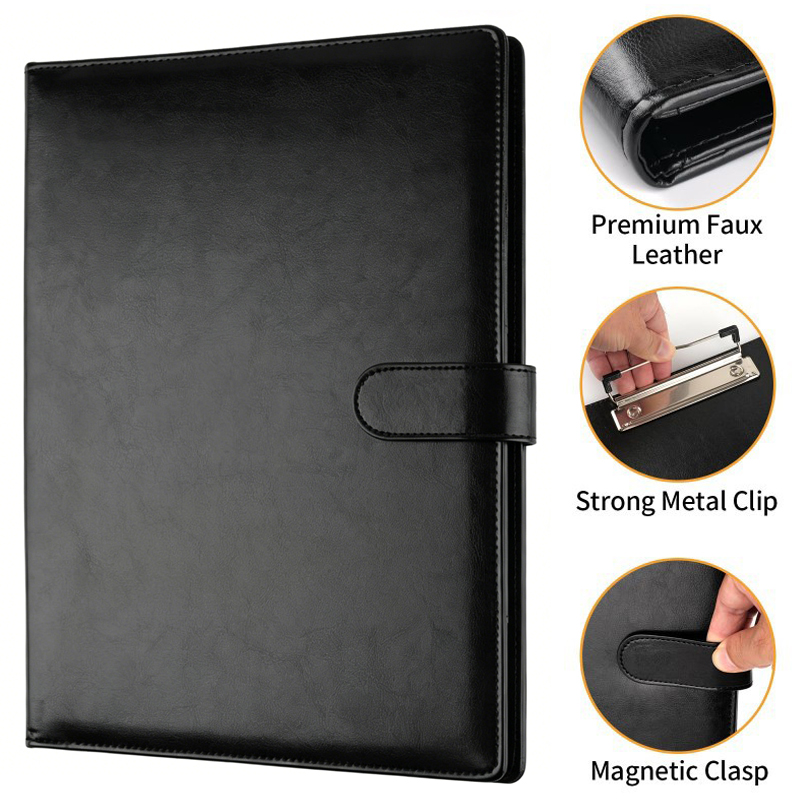 A4 가죽 비즈니스 포트폴리오 폴더, 계약서 및 회의록 - Leather Work Folder 리뷰 및 가격