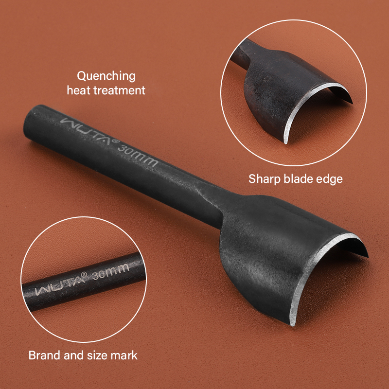WUTA 베이직 시리즈 1개 가죽 펀치 반원형 펀치 아 - Leatherwork Punching Tool 리뷰 및 가격