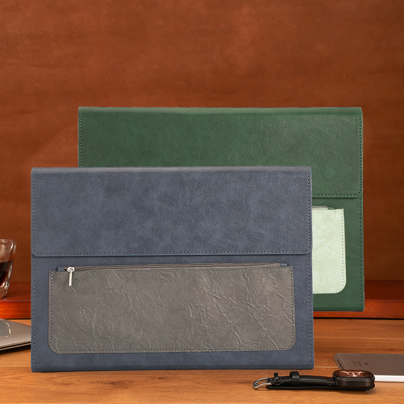 1PCS 가죽 A4 문서 가방 두꺼운 파일 폴더 사무실 - Leather Work Folder 리뷰 및 가격