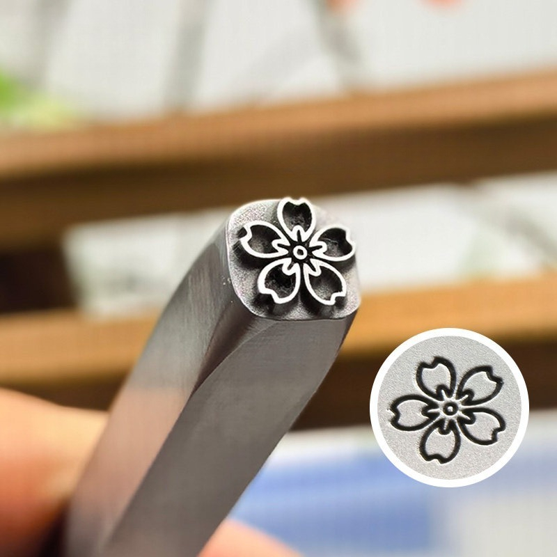 5/7mm 꽃무늬 금속 스탬핑 도구, 보석 펀칭, 실버 - Leatherwork Punching Tool 리뷰 및 가격