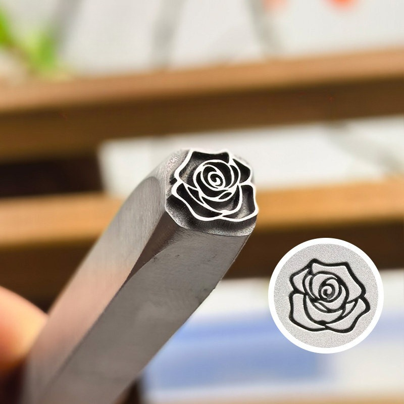 5/7mm 꽃무늬 금속 스탬핑 도구, 보석 펀칭, 실버 - Leatherwork Punching Tool 리뷰 및 가격