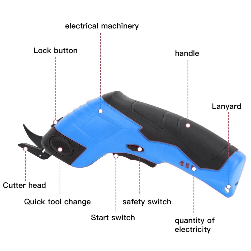 3.6V 전기 가위 직물 절단기 가죽 재단사 가위 +  - Leatherworking Equipment 리뷰 및 가격