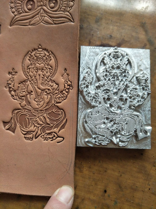 가네샤 패턴 수공예 독특한 디자인 가죽 공예 도구 조각 - Unique Leather Work 리뷰 및 가격