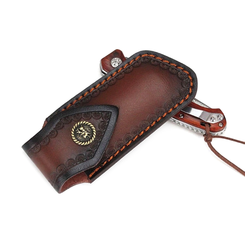 패션 가죽 칼 커버 접는 칼 파우치 가죽 칼집 도구 포 - Leatherwork Roller 리뷰 및 가격