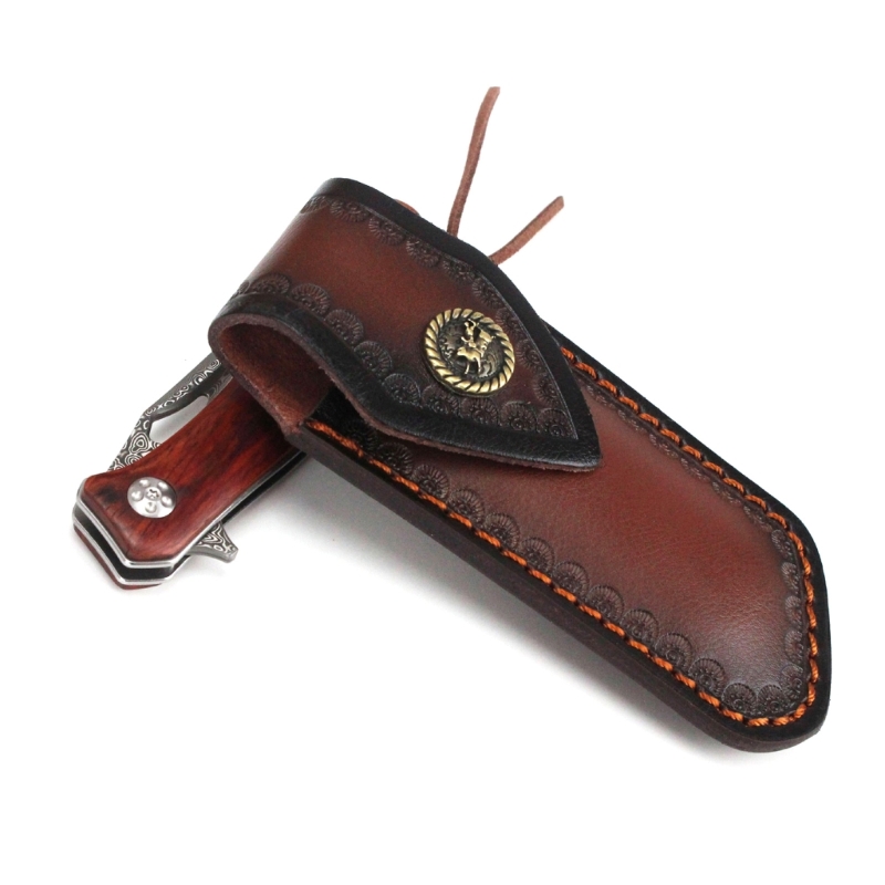 패션 가죽 칼 커버 접는 칼 파우치 가죽 칼집 도구 포 - Leatherwork Roller 리뷰 및 가격
