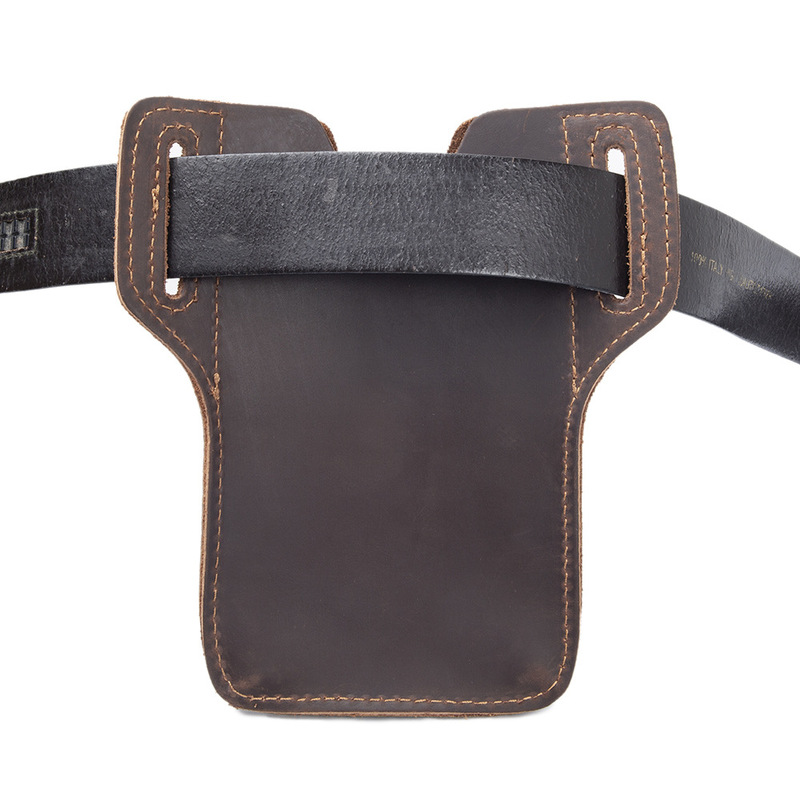 남성용 허리 가방 - 천연 가죽 전술 스포츠 아웃도어  - Leather Works Belt 리뷰 및 가격