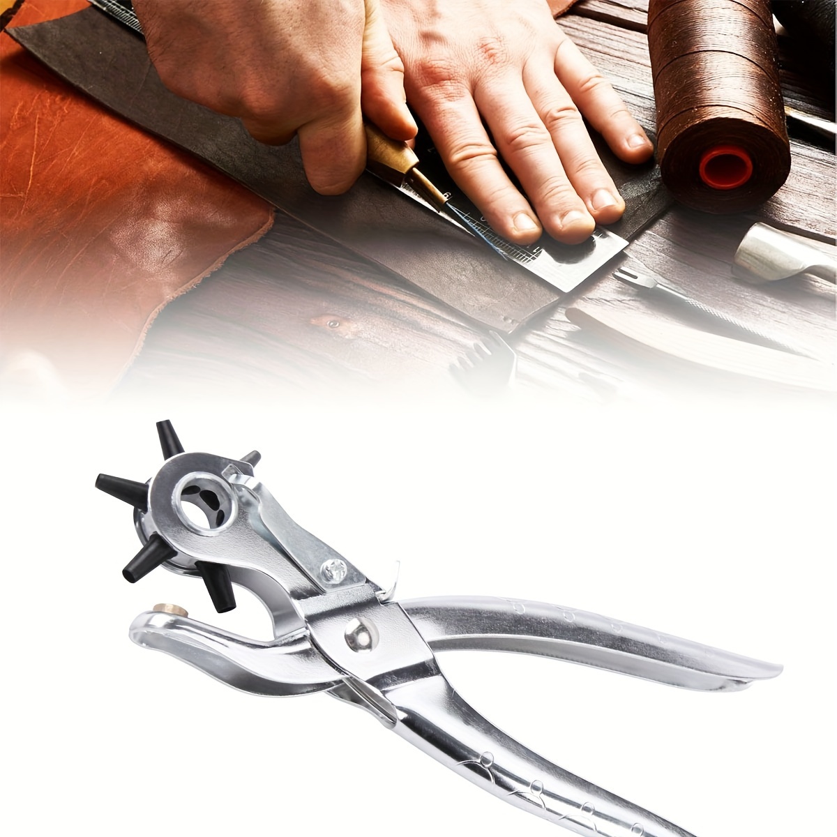 신형 전문가용 가죽 펀치 도구 벨트, 시계 밴드, 핸드 - Leatherwork Punching Tool 리뷰 및 가격