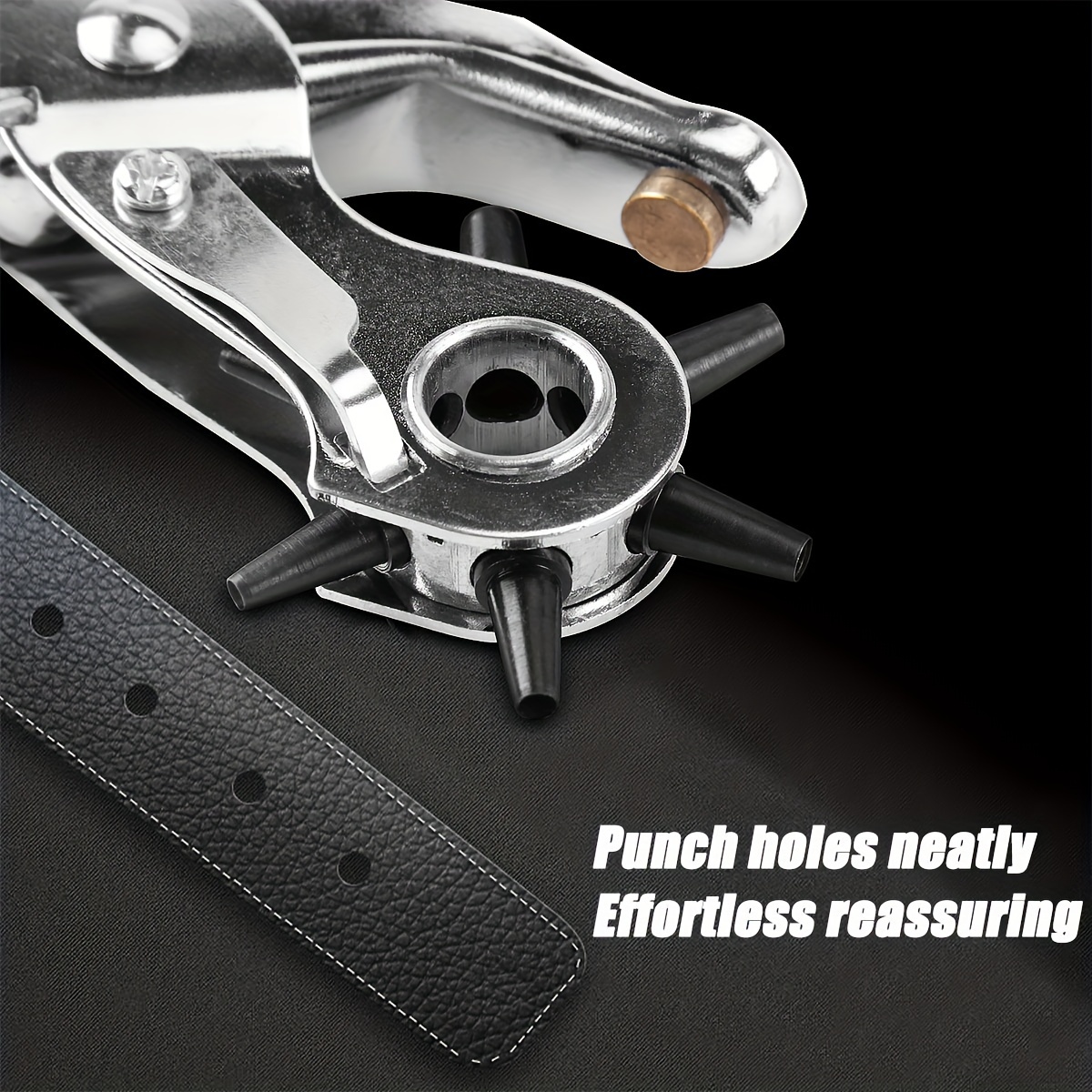 신형 전문가용 가죽 펀치 도구 벨트, 시계 밴드, 핸드 - Leatherwork Punching Tool 리뷰 및 가격