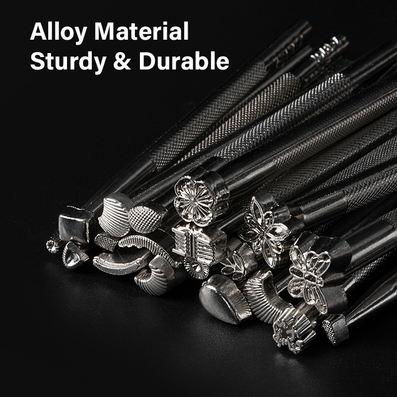 WUTA 가죽 스탬핑 도구 스킨 스탬프 키트 조각 가죽 - Leatherwork Punching Tool 리뷰 및 가격