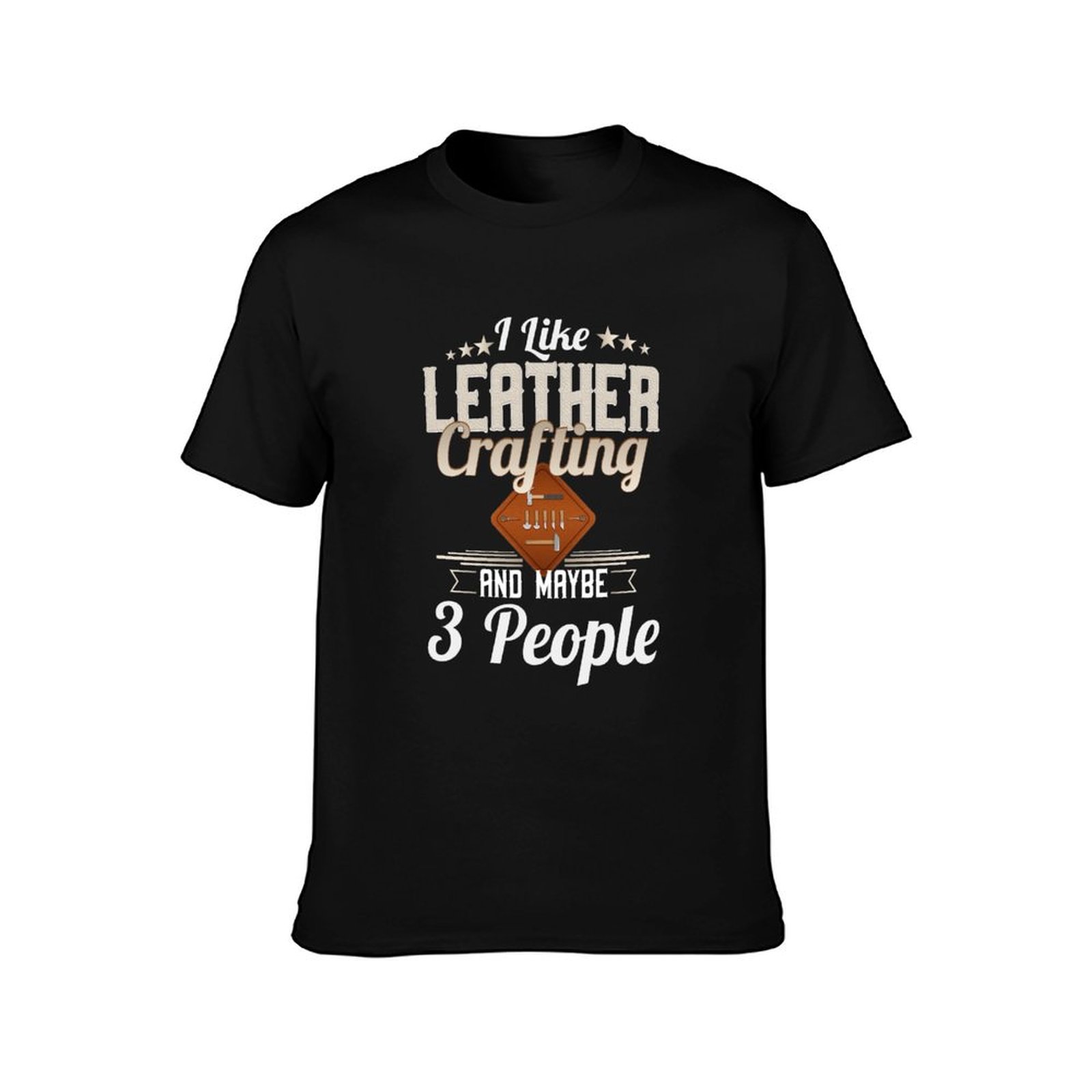 가죽 공예 가죽 작업 선물 티셔츠 심플 라인 아트 프린 - Leatherwork Art 리뷰 및 가격