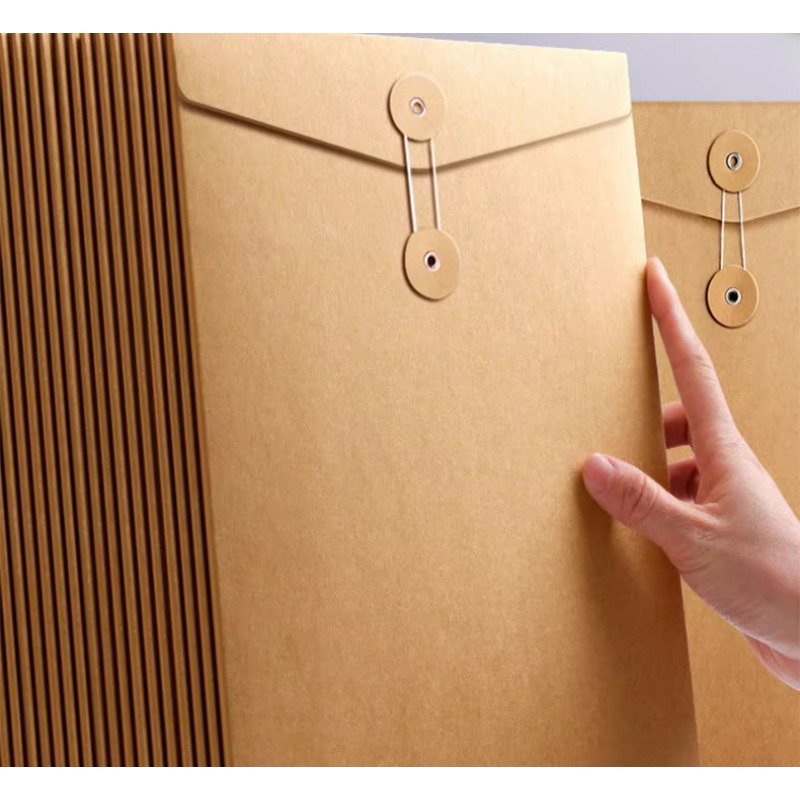 10pcs 크래프트 종이 A4 파일 봉투 문서 가방 계 - Leather Work Folder 리뷰 및 가격